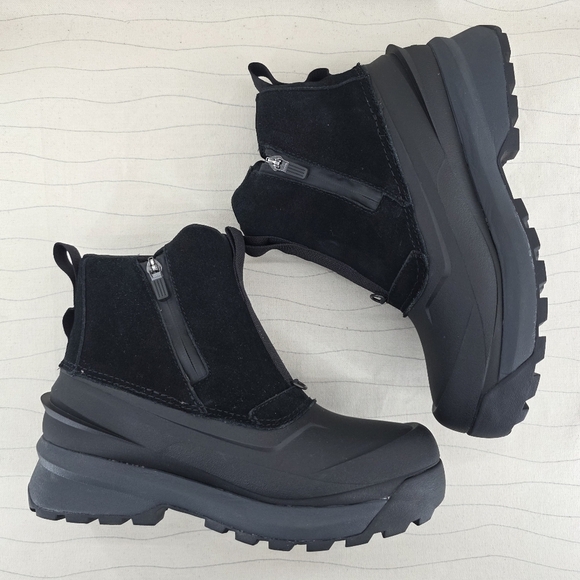 The North Face Mens Chilkat V Zip Black Winter Boots Shoes NF0A5LW4 Size 7.5 NEW